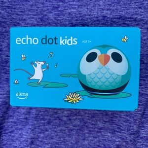 Echo Dot Kids with Alexa owl (newest model) new in factory sealed box